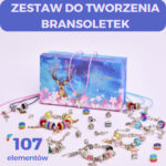 ZESTAW DO TWORZENIA BRANSOLETEK 107 el.