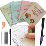 MAGICZNE KSIĄŻECZKI DO NAUKI PISANIA 4 W 1