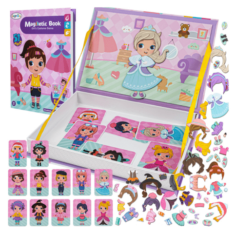 Układanka magnetyczna Montessori «Moda»