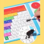 GRA MAGNETYCZNA "UŁAMKI MONTESSORI"