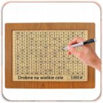 DREWNIANA SKARBONKA WYKREŚLANA