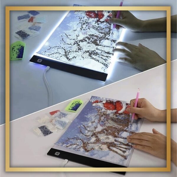 TABLET GRAFICZNY A4 DO RYSOWANIA LED