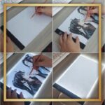 TABLET GRAFICZNY A4 DO RYSOWANIA LED
